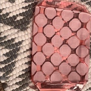 Pink clear bag